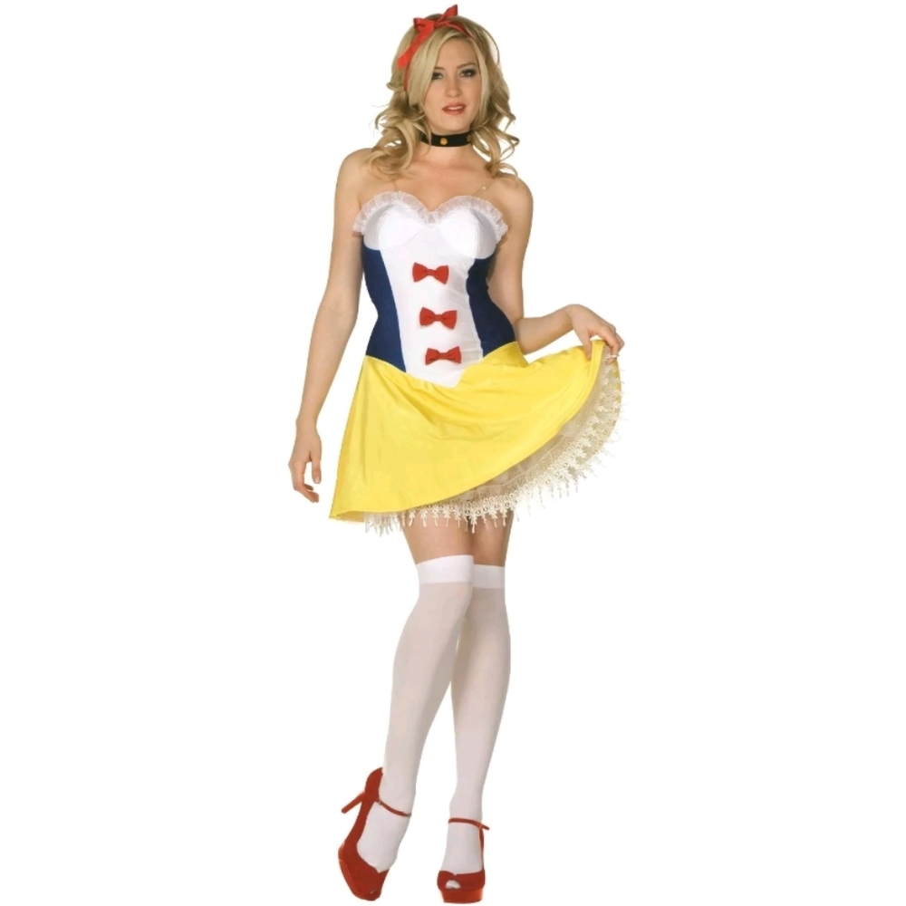 NEW L Sexy Snow White Halloween Costume Dress etc